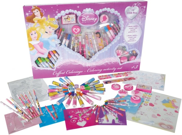 Coffret coloriage princess