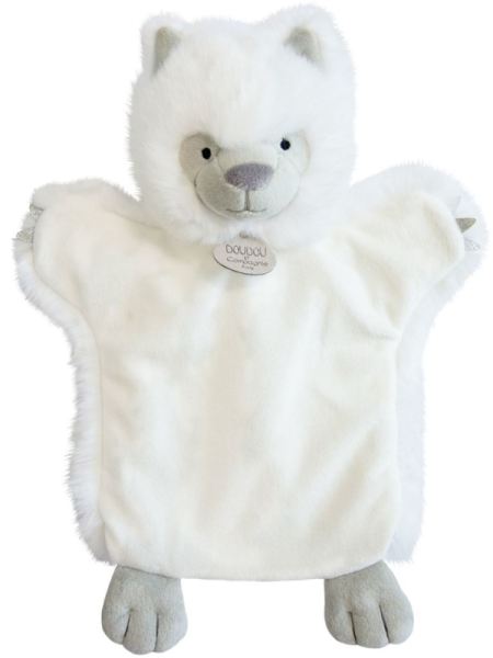 Doudou et Compagnie Doudou Marionnette Loup Blanc