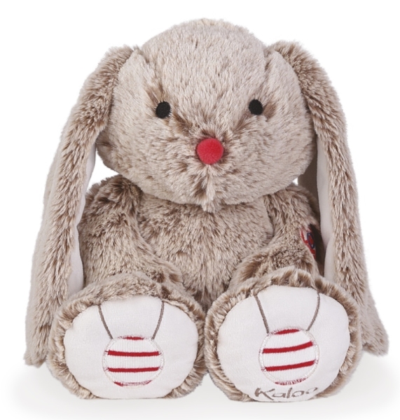 Kaloo Peluche Medium Lapin Sable - Rouge