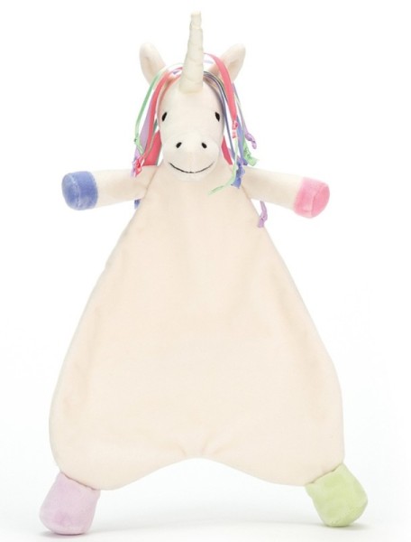 Doudou personnalisé licorne