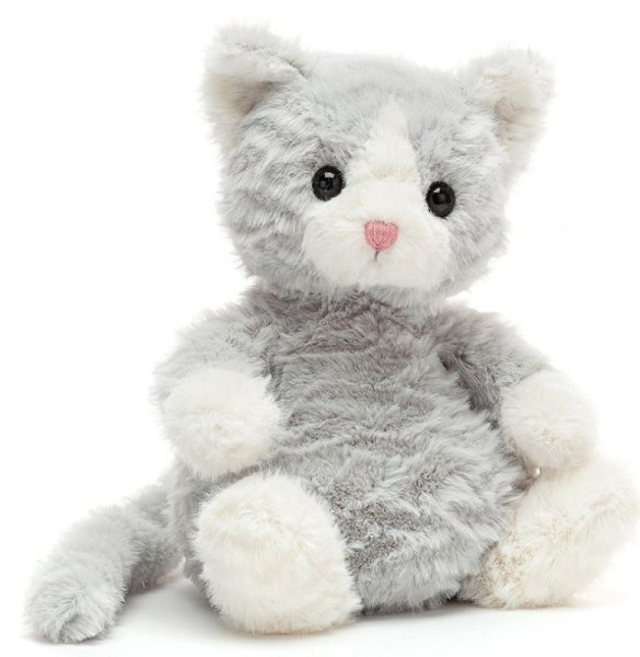 Jellycat Peluche Chat Mitten Kitten Shimmer