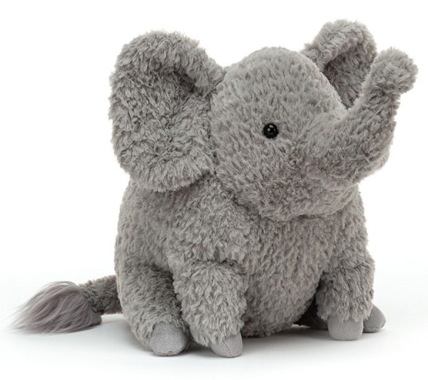 Jellycat Peluche Eléphant Gris Rondle