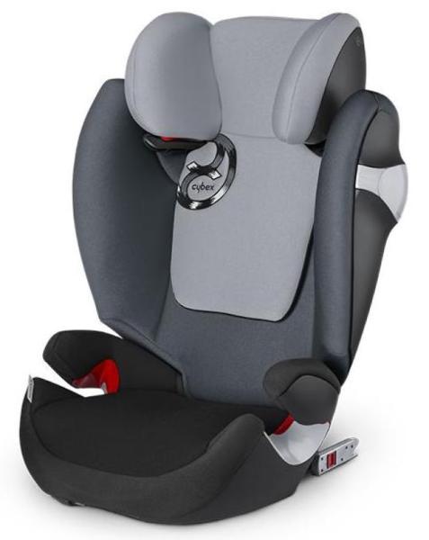 Cybex Siège-Auto Groupe 2-3 Solution M-Fix Moon Dust Dark Grey