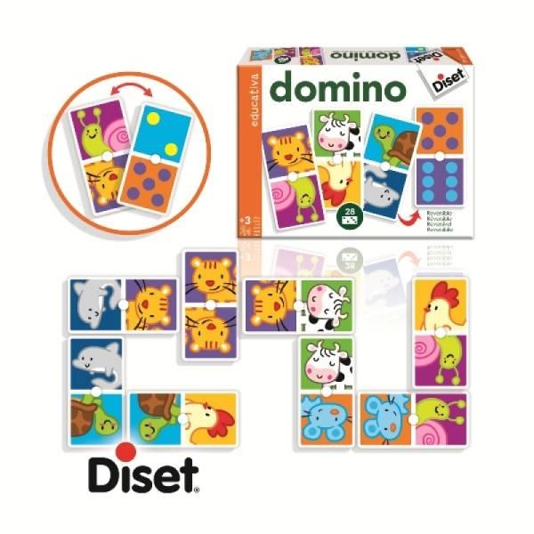 Diset Domino Animaux et Chiffres