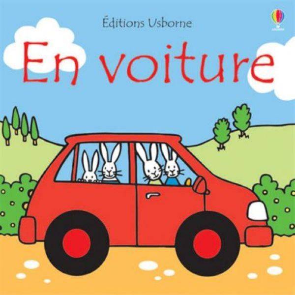 Editions Usborne - Livre Tissu En Voiture, Livraison Gratuite 24 48h