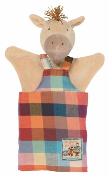 Moulin Roty Marionnette Cheval Hugo La Grande Famille