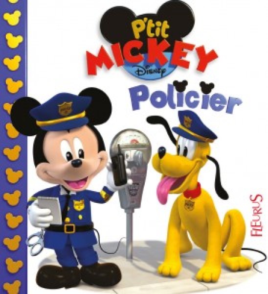 Fleurus Livre Mickey Policier