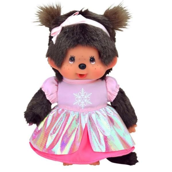 Monchhichi - Peluche monchhichi fille rose 20 cm, Livraison Gratuite 24/48h