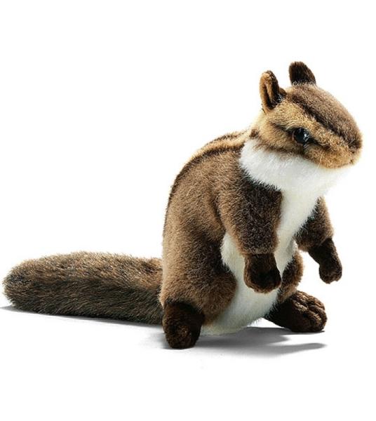 Anima Peluche Ecureuil de Corée Debout - 19 cm
