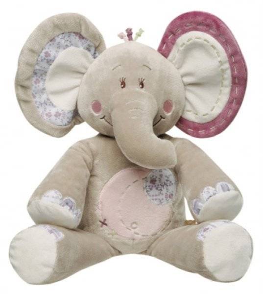 Noukies Peluche Eléphant Kali - 50 cm