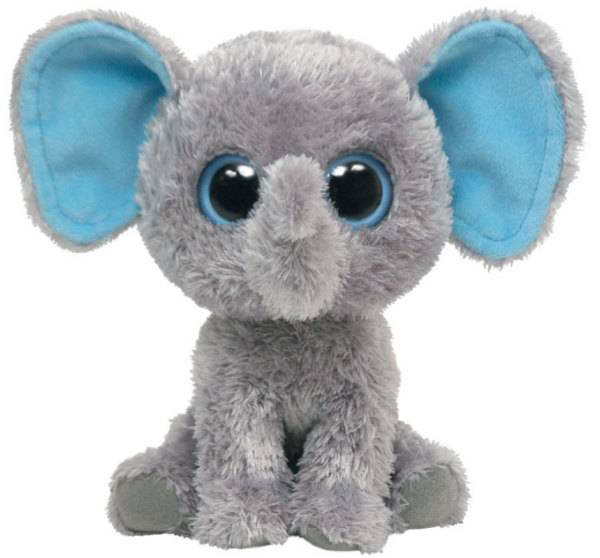 Ty Peluche Eléphant Peanut Beanie Boo's - 15 cm