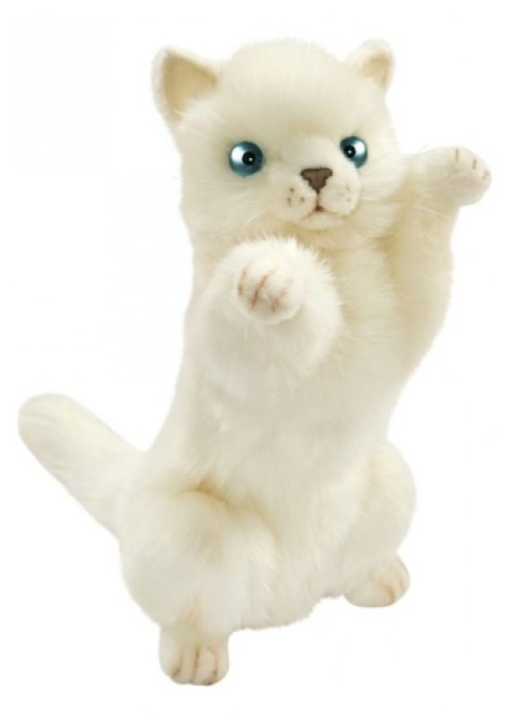 jouet peluche chat animé