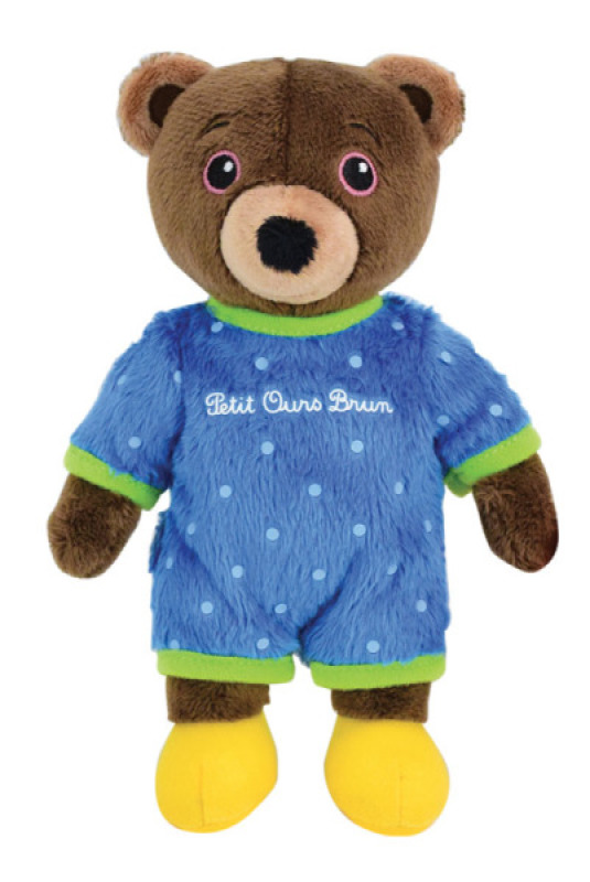 peluche petit ours brun