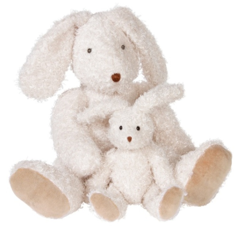 grand lapin peluche