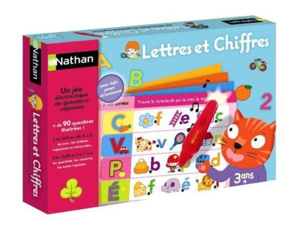 Nathan Jeux Jeu electronique lettres et chiffres 4716