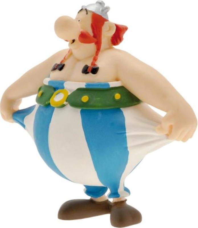 Plastoy Figurine Obelix Tenant Son Pantalon Livraison Gratuite 24 48h