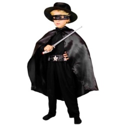 Costume Cavalier Noir 3 à 5 ans