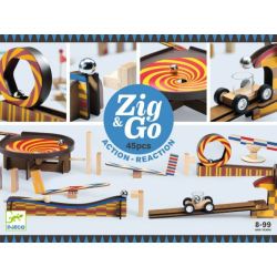 Jeu de Réaction Zig & Go Wroom - 45 pcs