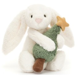 Peluche Lapin avec Sapin de Noël