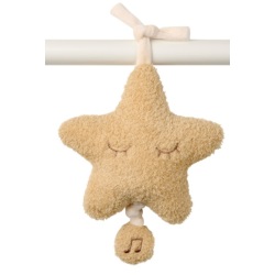 Peluche Musicale Etoile Teddy Miel