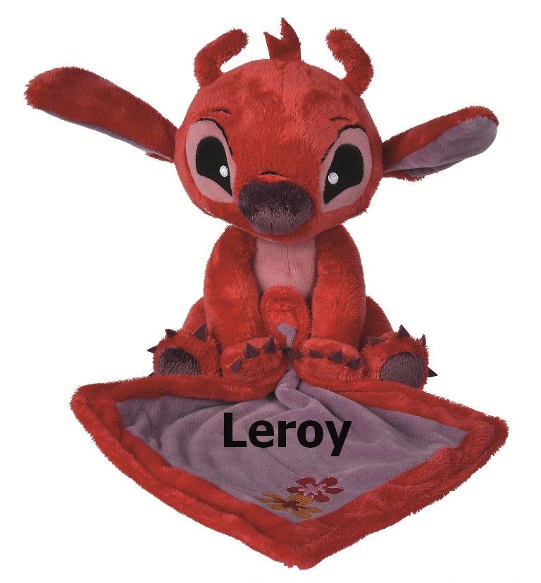 Disney Peluche Stitch Leroy rouge 20 cm