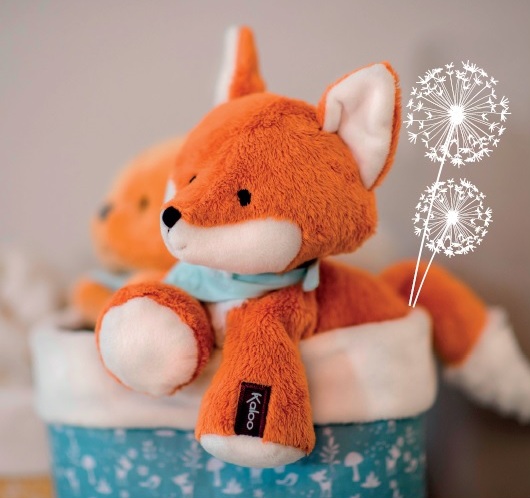 Kaloo - Peluche renard paprika les amis 17 cm, Livraison Gratuite