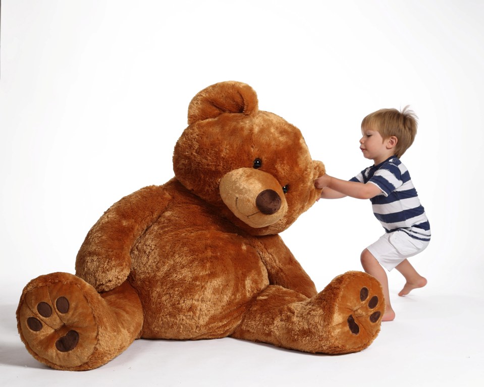 ours en peluche 120 cm