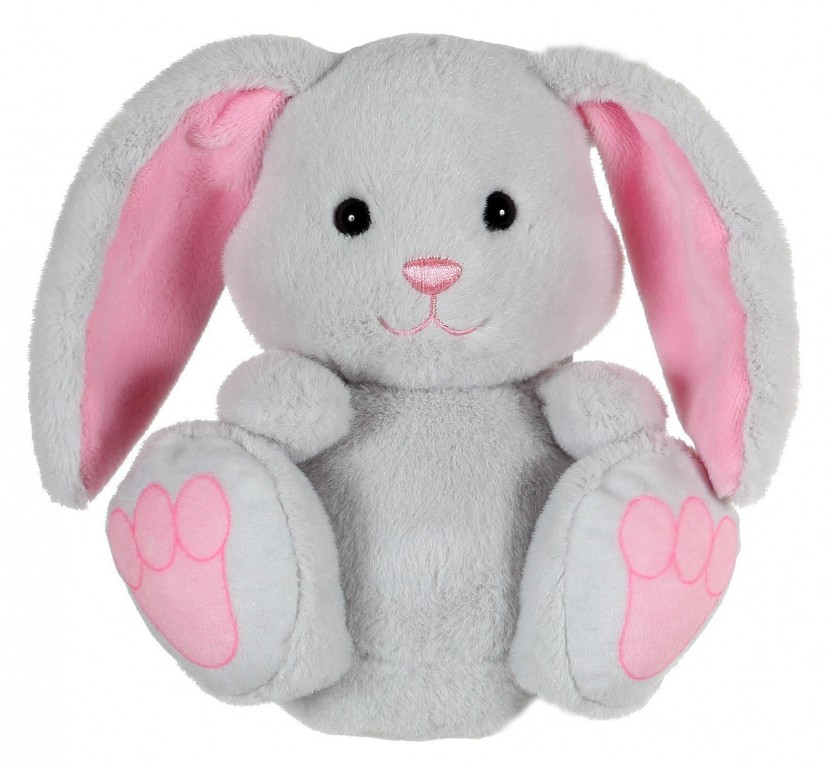 Peluche lapin de Pâques rose Gipsy