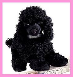 Gund Peluche Chien Caniche Noir 30 Cm Livraison Gratuite 24 48h