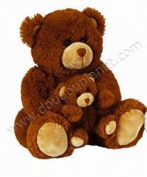 nounours marron